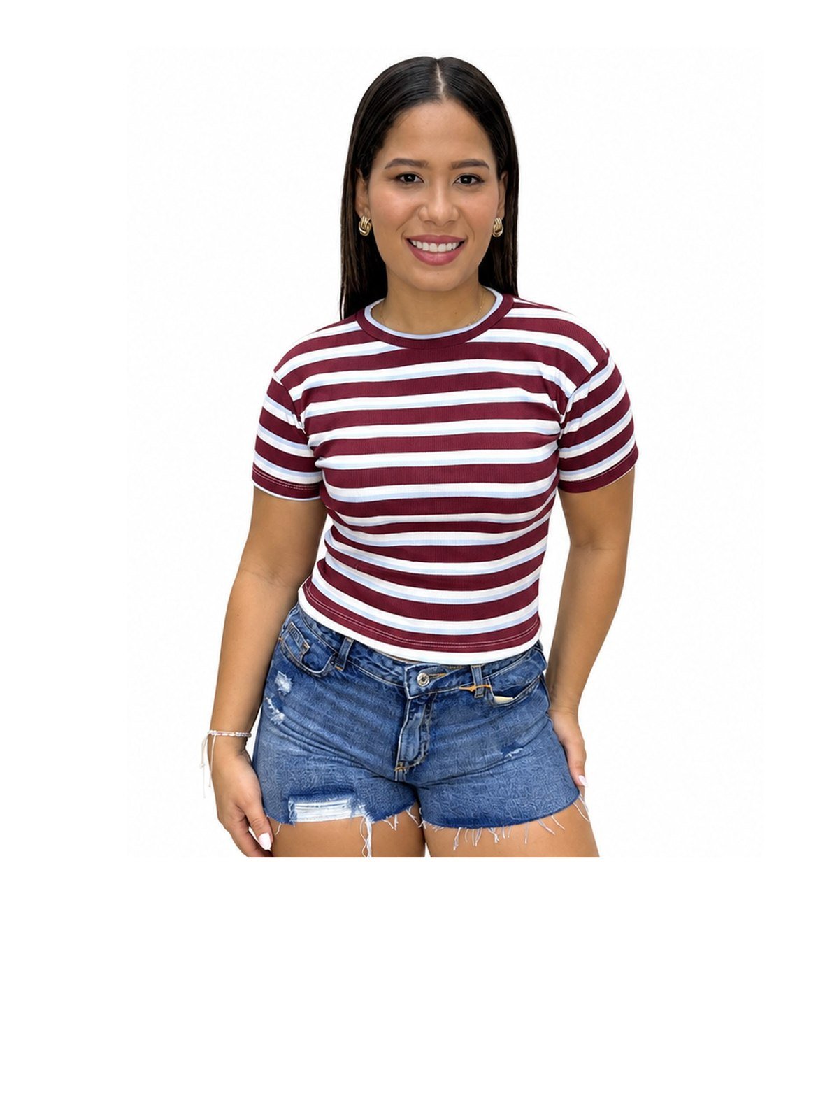 Suéter Rayas Vinotinto